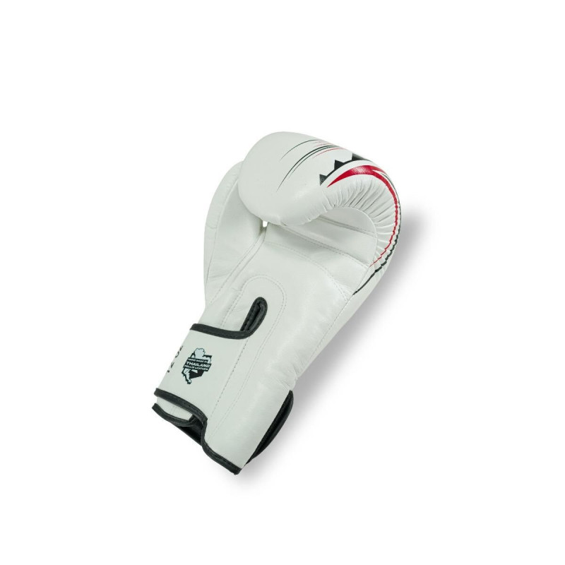 Gants de Boxe King Pro Boxing | Blanc/Rouge/Noir | Spartan Series