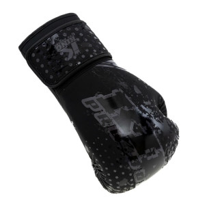 Gants de Boxe KING PRO BOXING | Noir/Gris | Hexagon Series