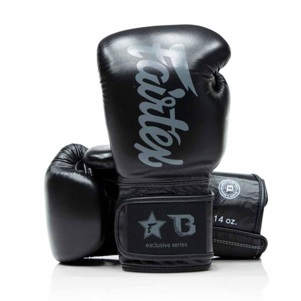 Gants de Boxe Fairtex x Booster | Noir | FXB