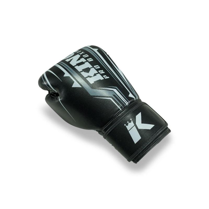 Gants de Boxe King Pro Boxing | Noir/Gris | Spartan Series