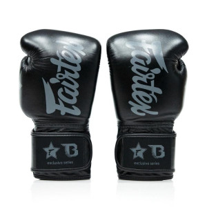 Gants de Boxe Fairtex x Booster | Noir | FXB