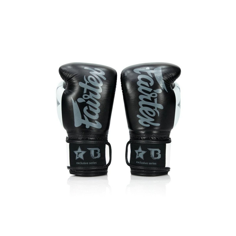 Gants de Boxe FAIRTEX X BOOSTER | Noir/Blanc | FXB