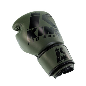 Gants de Boxe King Pro Boxing | Vert/Noir | Platinum Series