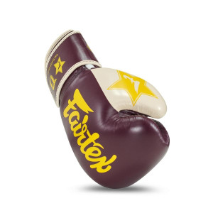 Gants de Boxe FAIRTEX X BOOSTER | Burgundy/Cream/Yellow | FXB