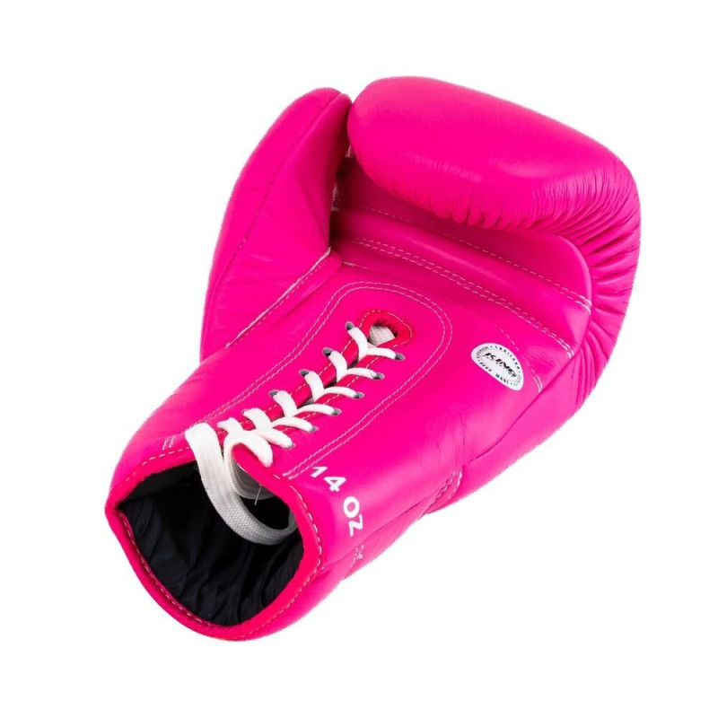Gants de Boxe KING PRO BOXING | Rose et Blanc | KPB XK Series