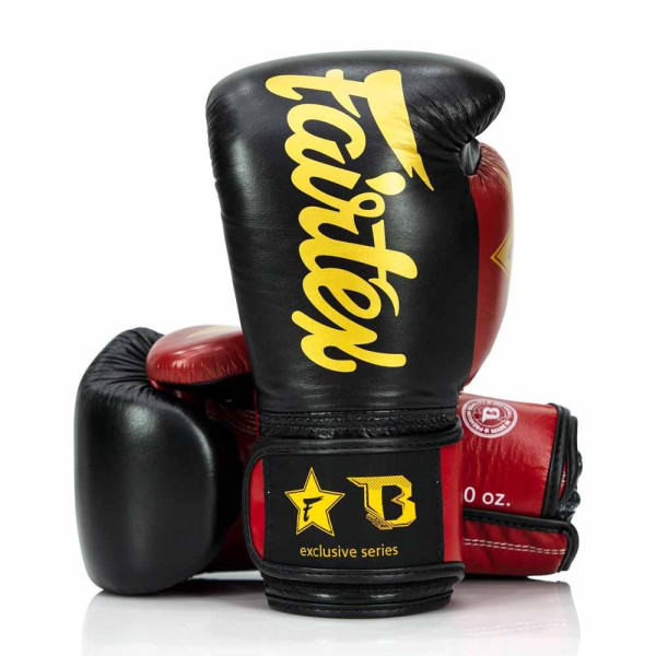 Gants de Boxe FAIRTEX X BOOSTER | Black/Red/Gold | FXB