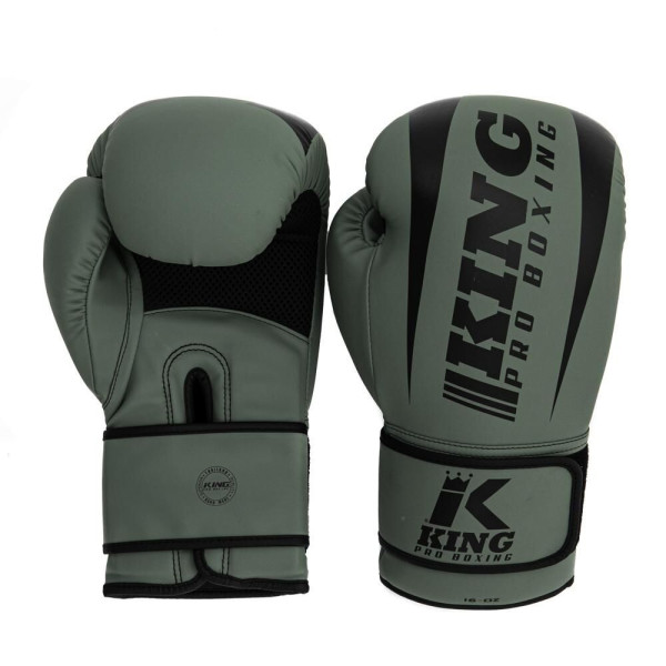 Gants de Boxe King Pro Boxing | Green/Black | REVO