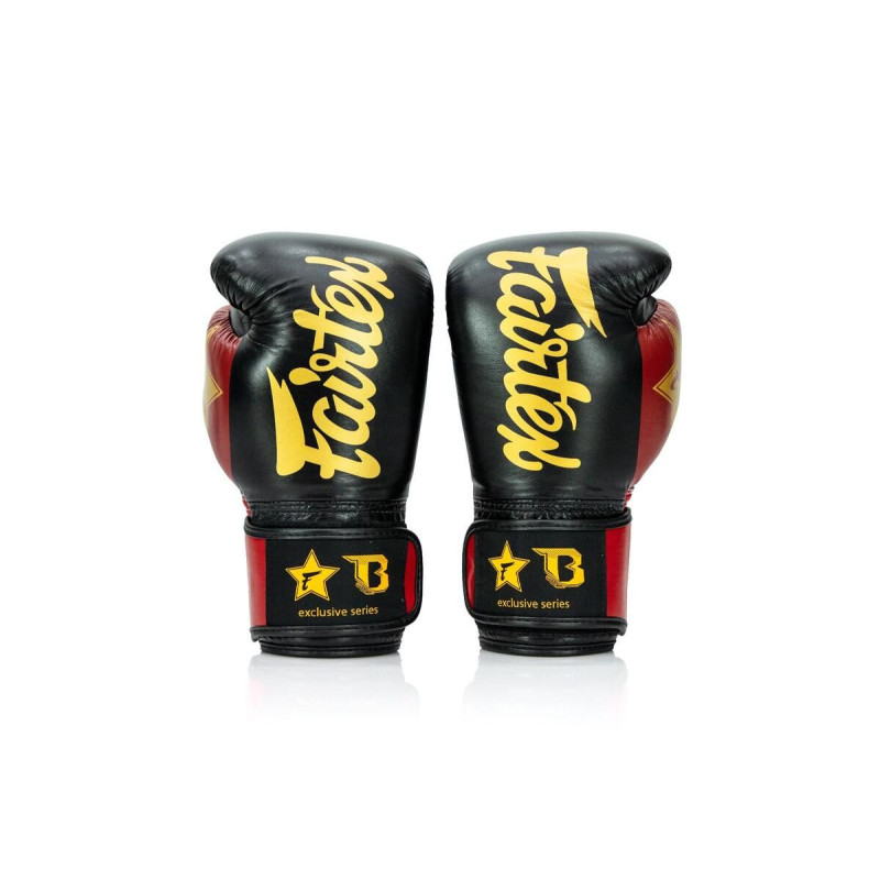 Gants de Boxe FAIRTEX X BOOSTER | Black/Red/Gold | FXB