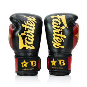 Gants de Boxe FAIRTEX X BOOSTER | Black/Red/Gold | FXB