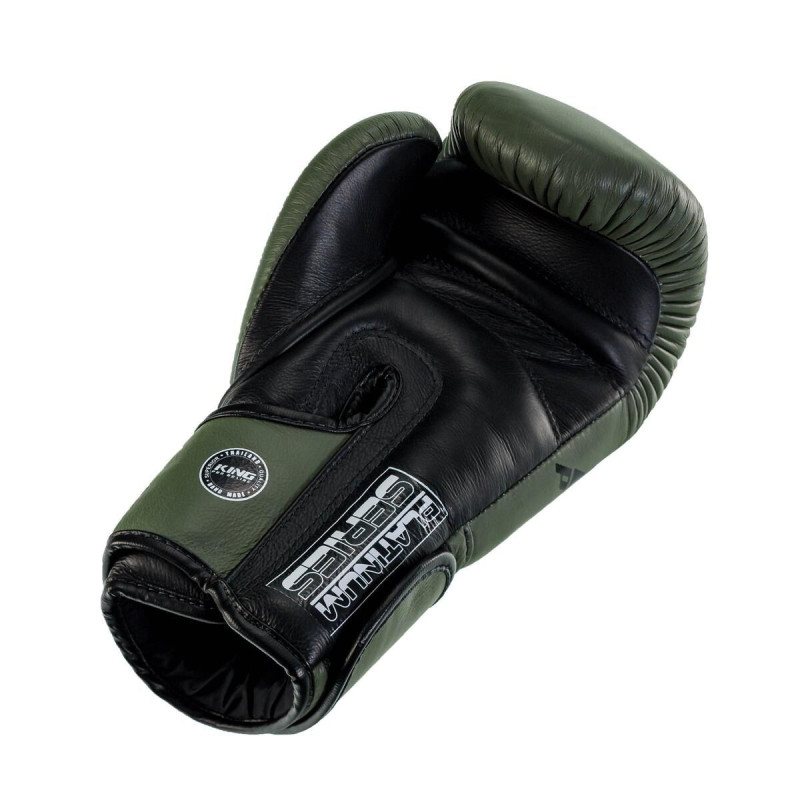 Gants de Boxe King Pro Boxing | Vert/Noir | Platinum Series