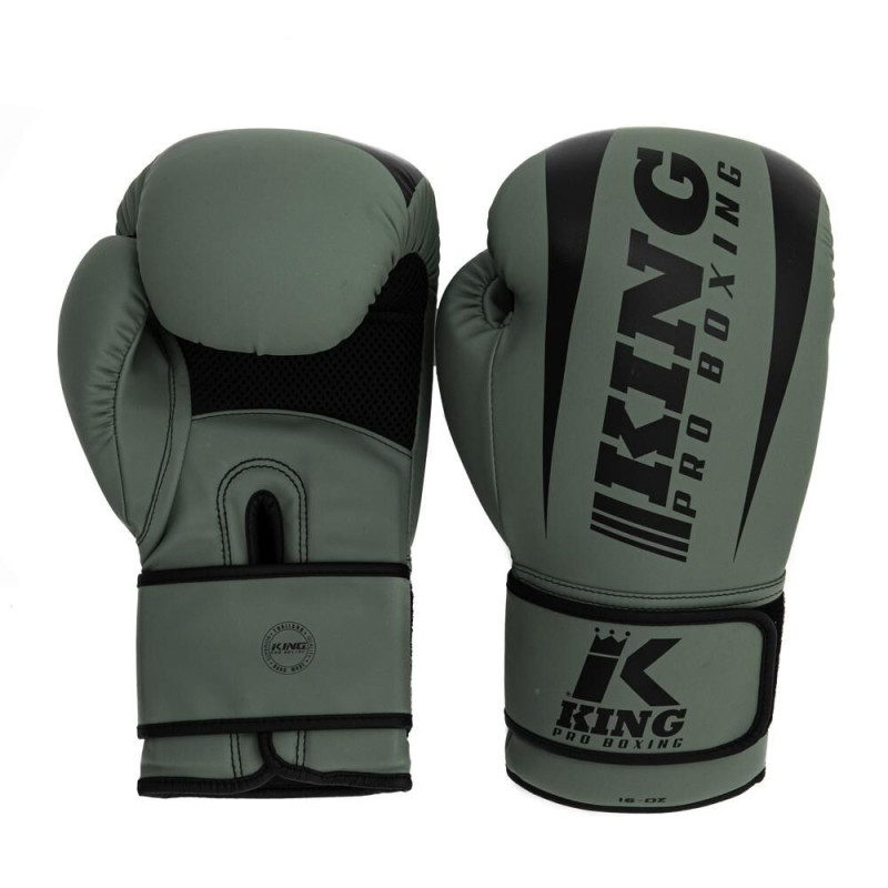 Gants de Boxe King Pro Boxing | Green/Black | REVO