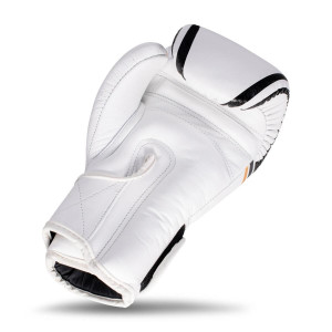 Gants de Boxe King Pro Boxing | Noir/Blanc/Or | Thor Series