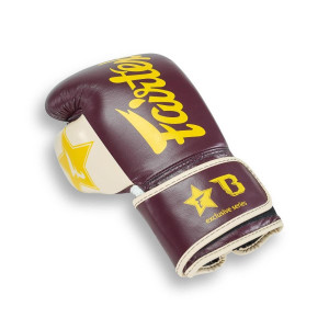 Gants de Boxe FAIRTEX X BOOSTER | Burgundy/Cream/Yellow | FXB