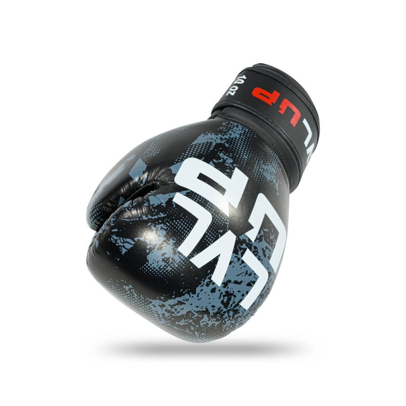 Gants de Boxe LVL UP | Noir/Gris | Stadium
