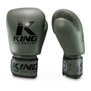 Gants de Boxe KING PRO BOXING | Vert/Noir | BGVL-3