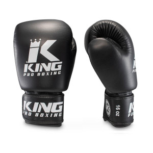 Gants de Boxe KING PRO BOXING | Noir/Blanc | BGVL-3