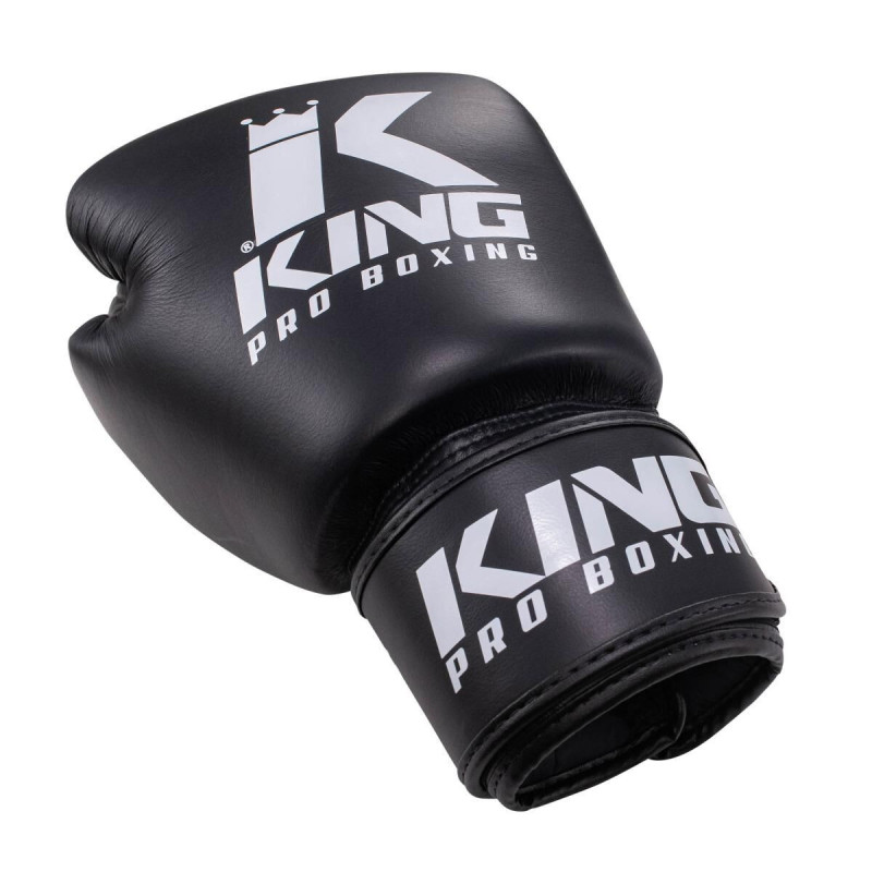Gants de Boxe KING PRO BOXING | Noir/Blanc | BGVL-3