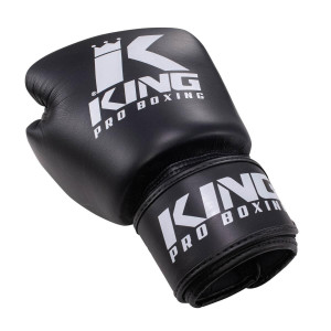 Gants de Boxe KING PRO BOXING | Noir/Blanc | BGVL-3