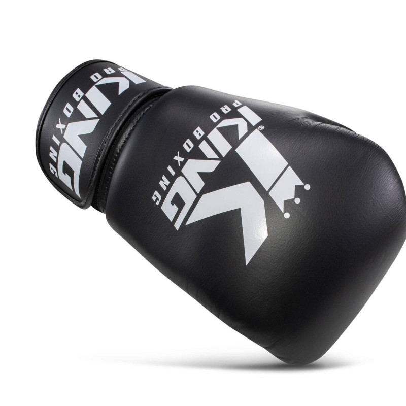 Gants de Boxe KING PRO BOXING | Noir/Blanc | BGVL-3