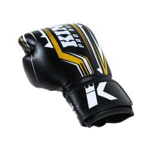 Gants de Boxe King Pro Boxing | Noir/Or/Blanc | Spartan Series
