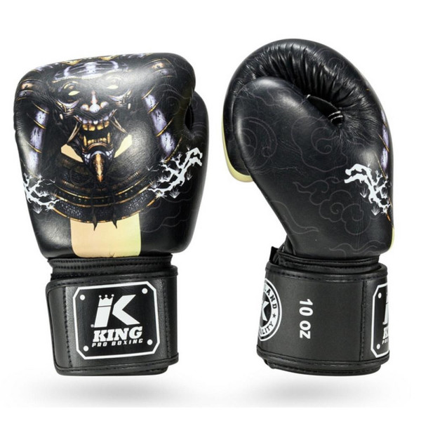 Gants de Boxe KING PRO BOXING | Noir | Hatamoto