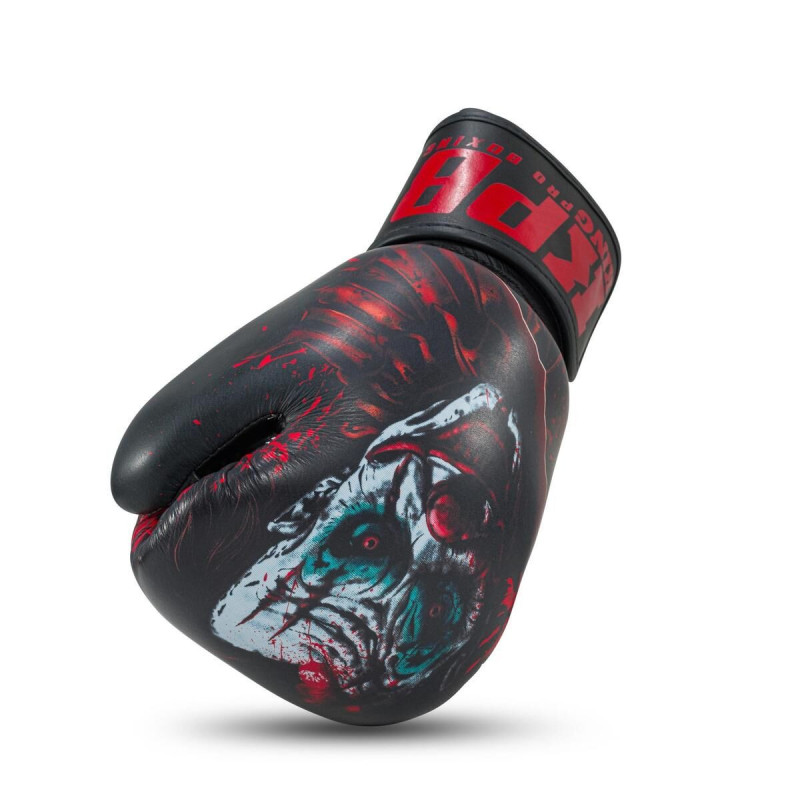 Gants de Boxe KING PRO BOXING | Noir/Rouge/Blanc | Scary Series