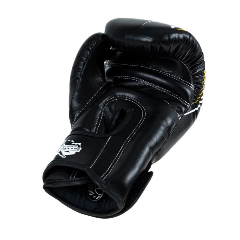 Gants de Boxe King Pro Boxing | Noir/Or/Blanc | Spartan Series