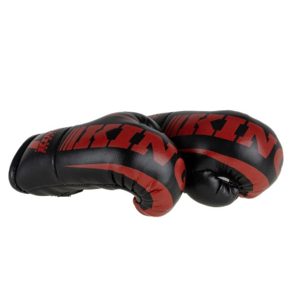 Gants de Boxe Miniatures KING PRO BOXING | Noir/Rouge | REVO Series