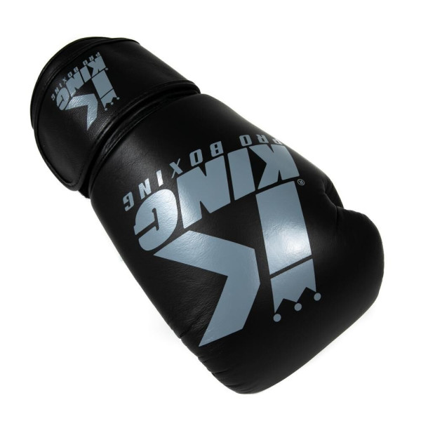 Gants de Boxe KING PRO BOXING | Noir/Gris | Platinum Series