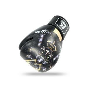 Gants de Boxe KING PRO BOXING | Noir | Hatamoto