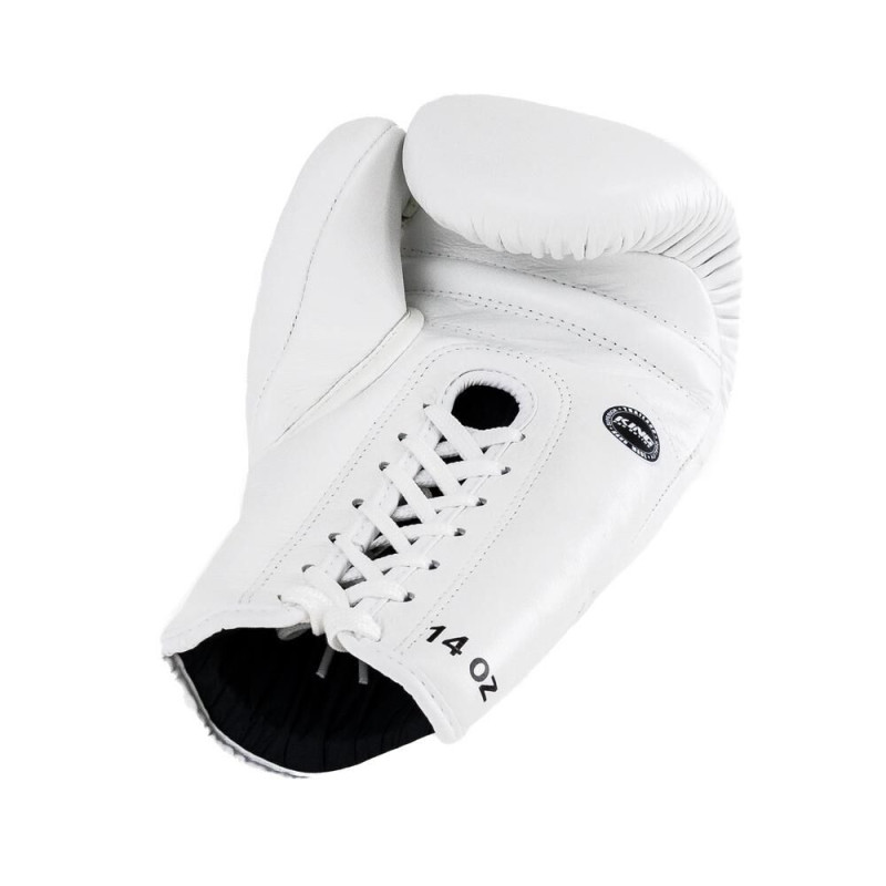 Gants de Boxe KING PRO BOXING | Blanc/Or | KPB XK Series