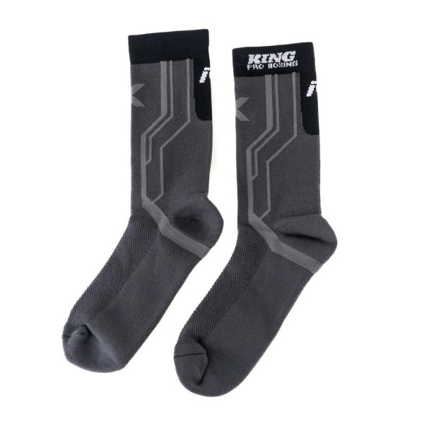 Chaussettes de Boxe KING PRO BOXING | Gris/Noir | Apex Pro