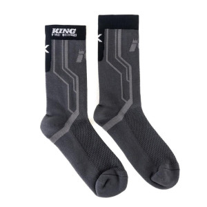 Chaussettes de Boxe KING PRO BOXING | Gris/Noir | Apex Pro