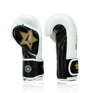 Gants de Boxe FAIRTEX X BOOSTER | Blanc/Noir/Or | FXB