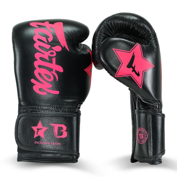 Gants de Boxe FAIRTEX X BOOSTER | Noir/Rose | FXB