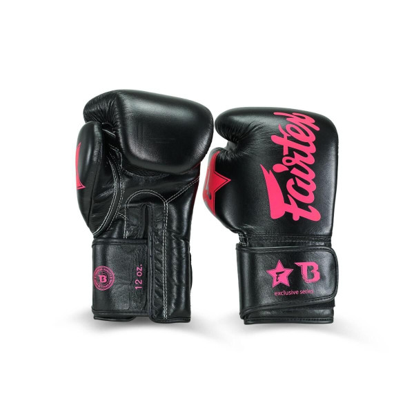 Gants de Boxe FAIRTEX X BOOSTER | Noir/Rose | FXB