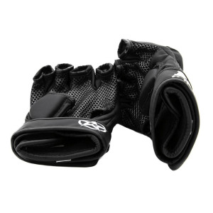Gants MMA King Pro Boxing | Noir et Blanc | Pro MMA Gloves