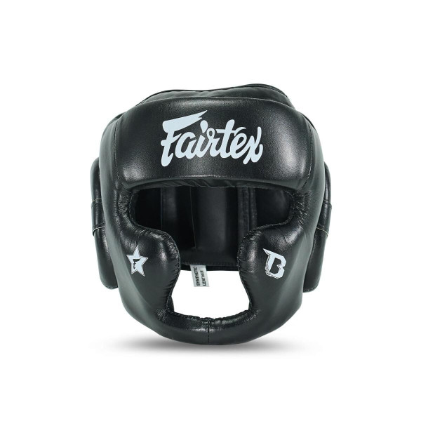 Casque de Protection Fairtex x Booster | Noir | FXB Headguard