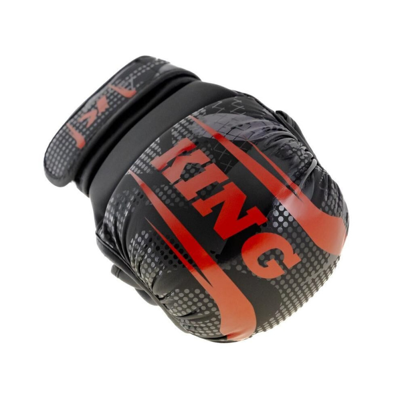 Gants MMA King Pro Boxing | Noir/Rouge | Shogun Series