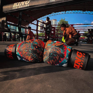 Gants de Boxe KING PRO BOXING | Multicolor | Dragon Series