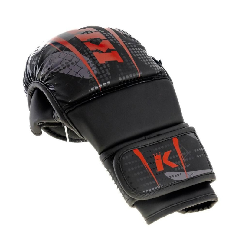 Gants MMA King Pro Boxing | Noir/Rouge | Shogun Series