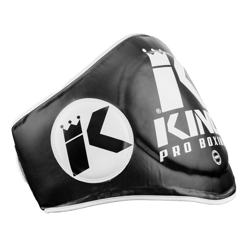 Plastron Belly Pad King Pro Boxing | Blanc/Noir | KPB