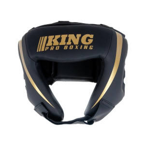 Casque de Boxe KING PRO BOXING | Noir/Or | Revo Series