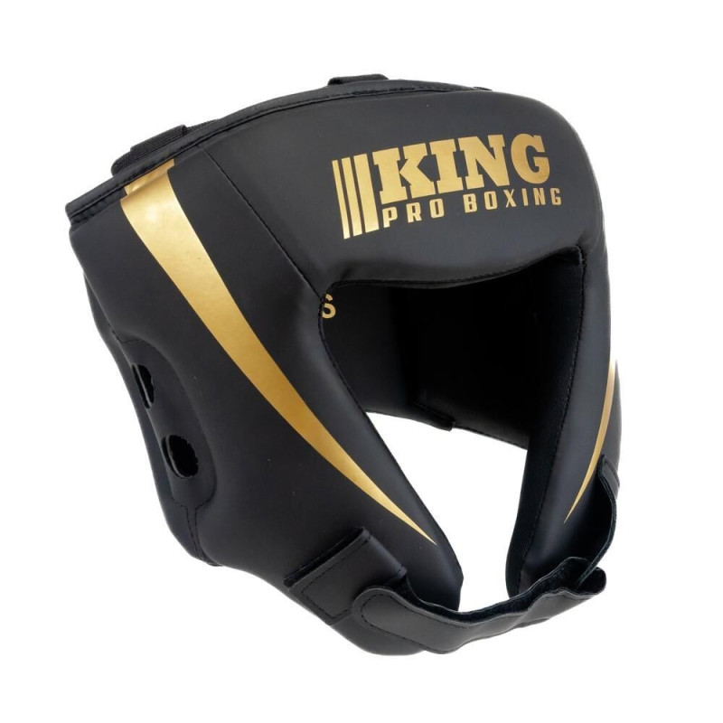 Casque de Boxe KING PRO BOXING | Noir/Or | Revo Series