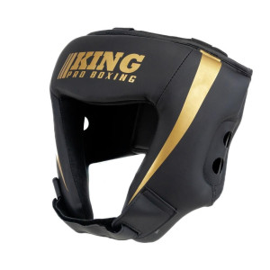 Casque de Boxe KING PRO BOXING | Noir/Or | Revo Series