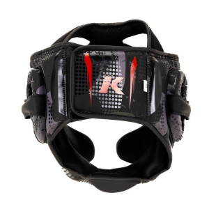 Casque de Boxe King Pro Boxing | Noir/Rouge | Shogun Series