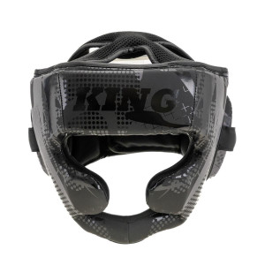 Casque de Protection King Pro Boxing | Noir/Gris | Shogun Series