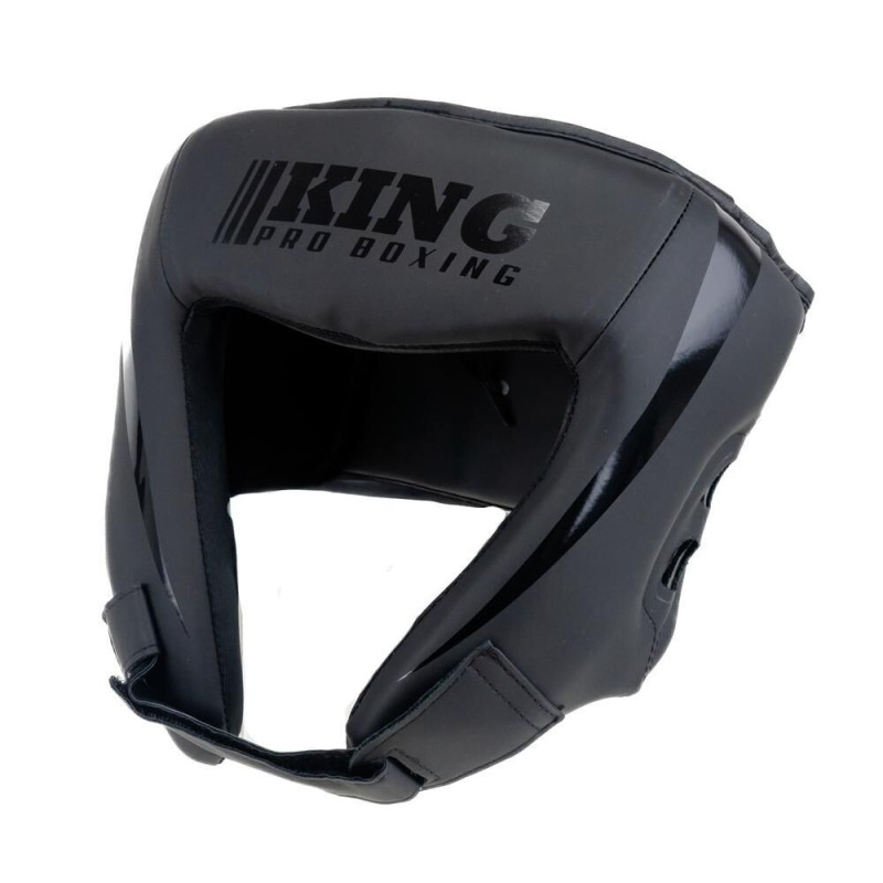 Casque de Boxe King Pro Boxing | Noir | KPB HEADGUARD Revo Series