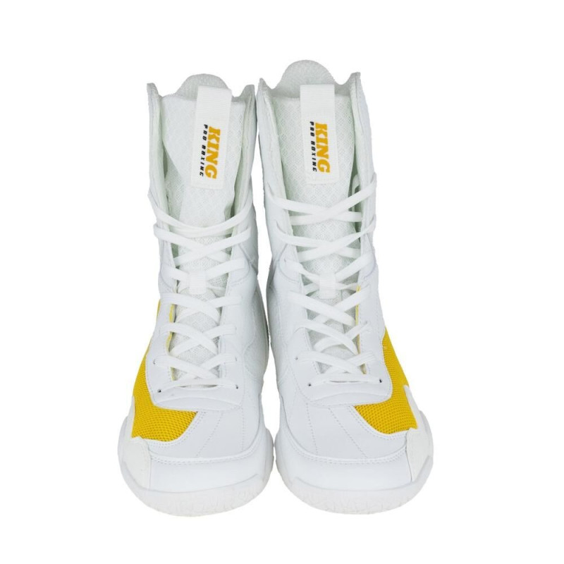 Chaussures de Boxe King Pro Boxing | Blanc | Apex Pro