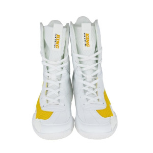 Chaussures de Boxe King Pro Boxing | Blanc | Apex Pro